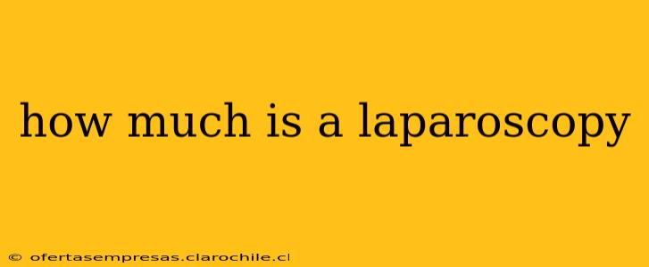 how much is a laparoscopy