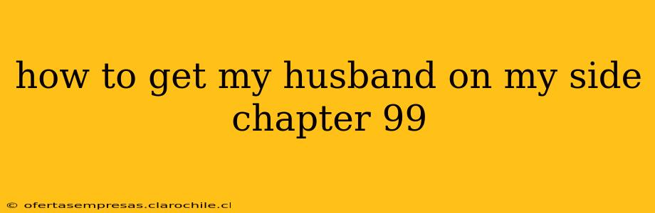 how to get my husband on my side chapter 99