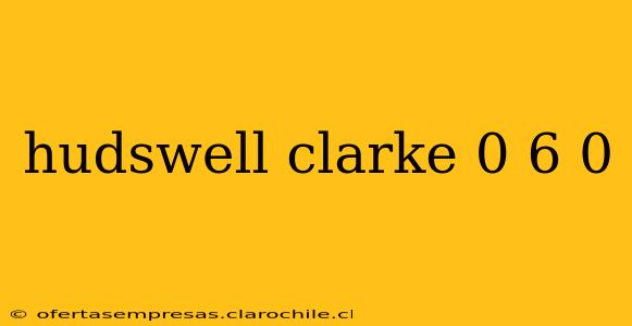 hudswell clarke 0 6 0