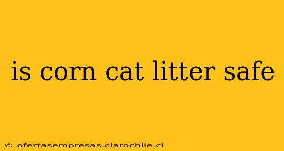 is corn cat litter safe