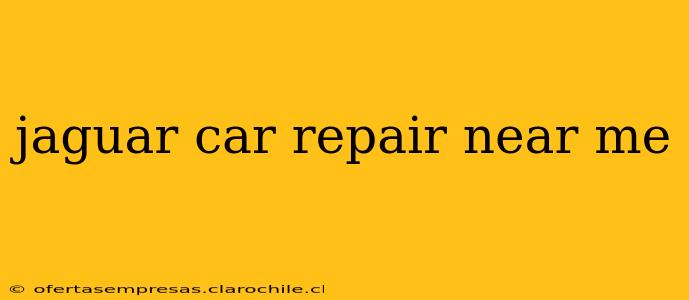 jaguar car repair near me