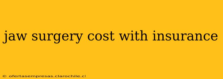 jaw surgery cost with insurance