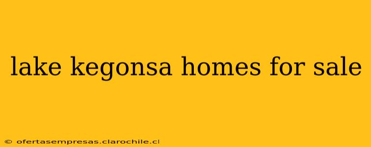 lake kegonsa homes for sale
