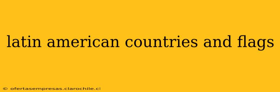 latin american countries and flags