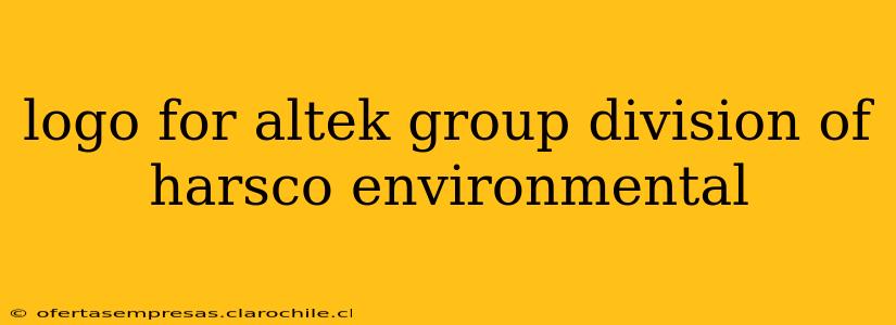 logo for altek group division of harsco environmental