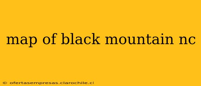 map of black mountain nc
