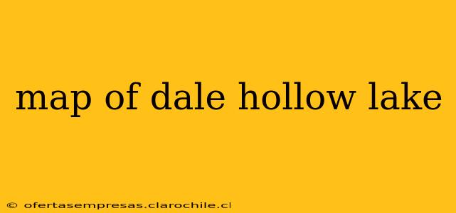 map of dale hollow lake