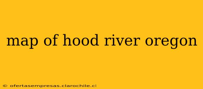 map of hood river oregon