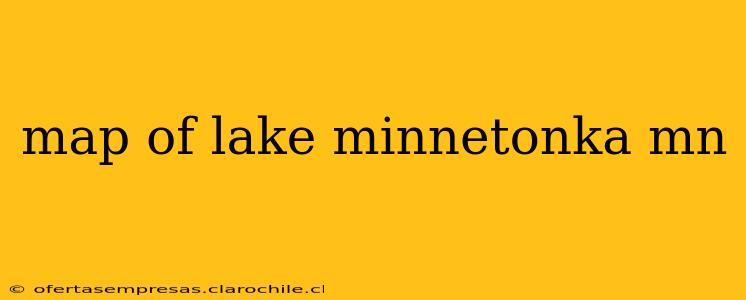 map of lake minnetonka mn