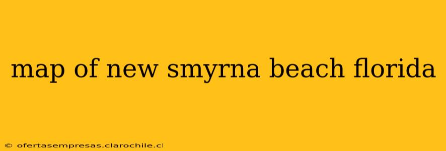 map of new smyrna beach florida