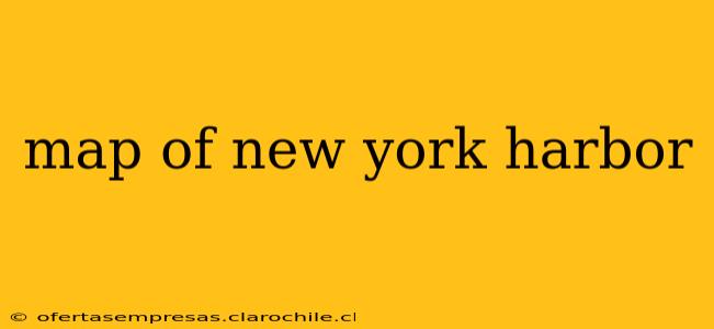 map of new york harbor