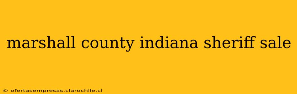 marshall county indiana sheriff sale