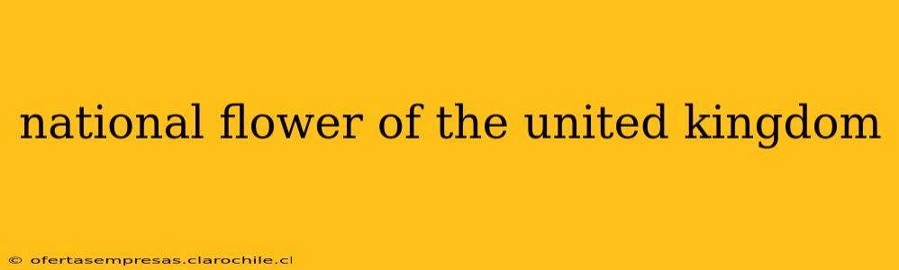 national flower of the united kingdom