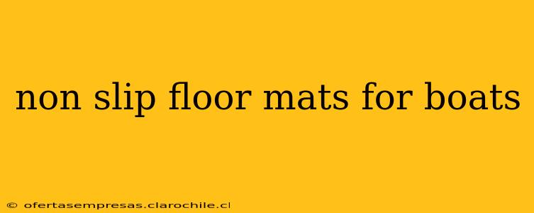 non slip floor mats for boats