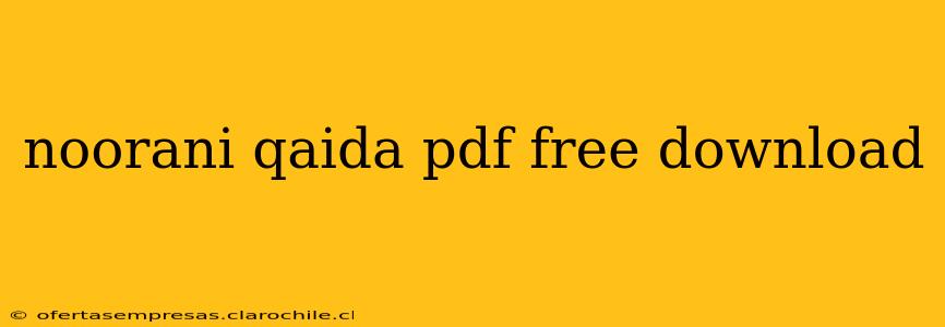 noorani qaida pdf free download