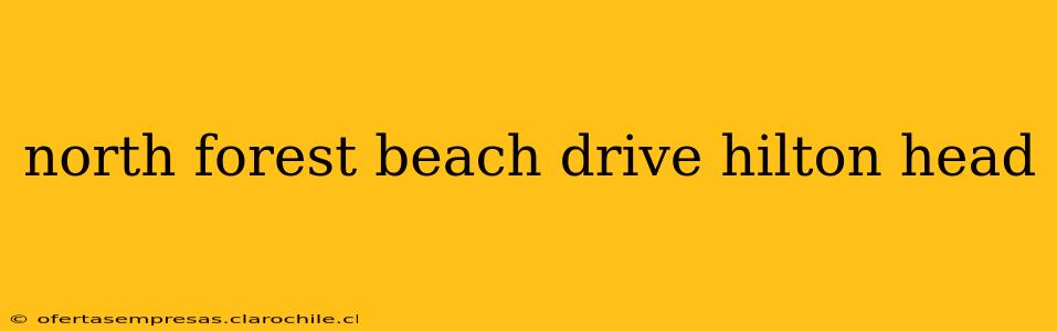 north forest beach drive hilton head