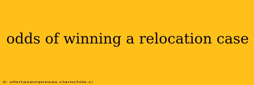 odds of winning a relocation case