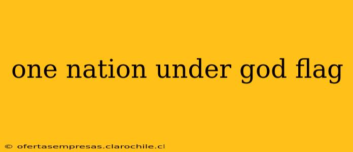 one nation under god flag