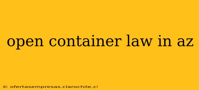 open container law in az