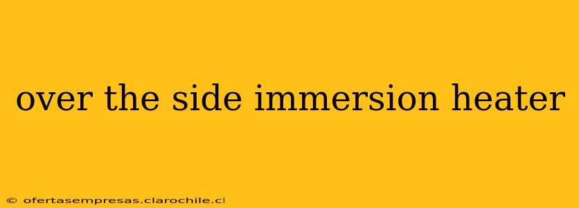 over the side immersion heater