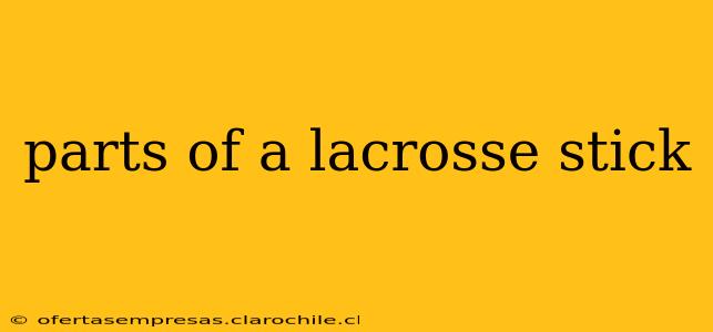 parts of a lacrosse stick