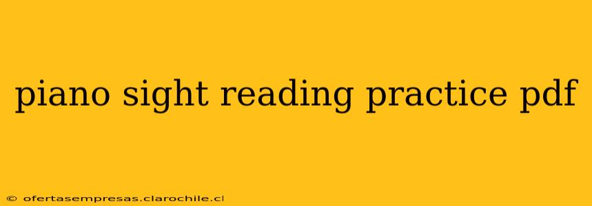 piano sight reading practice pdf