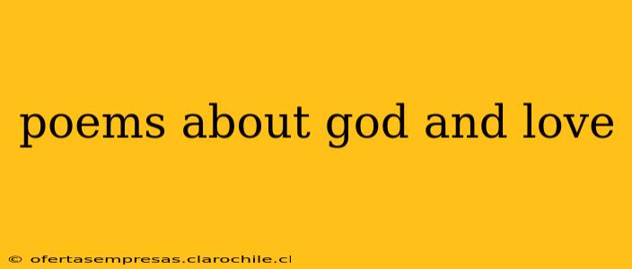 poems about god and love