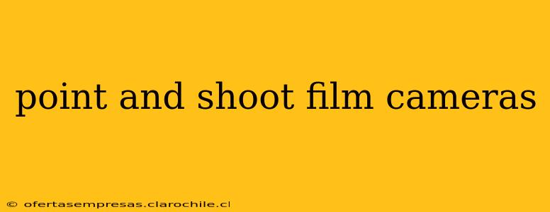 point and shoot film cameras