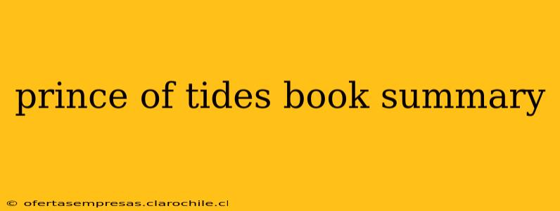 prince of tides book summary