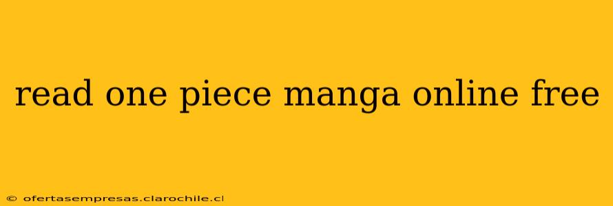 read one piece manga online free