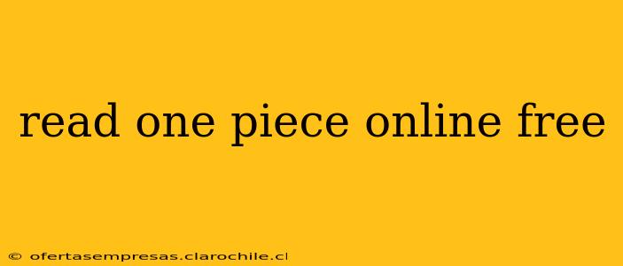 read one piece online free