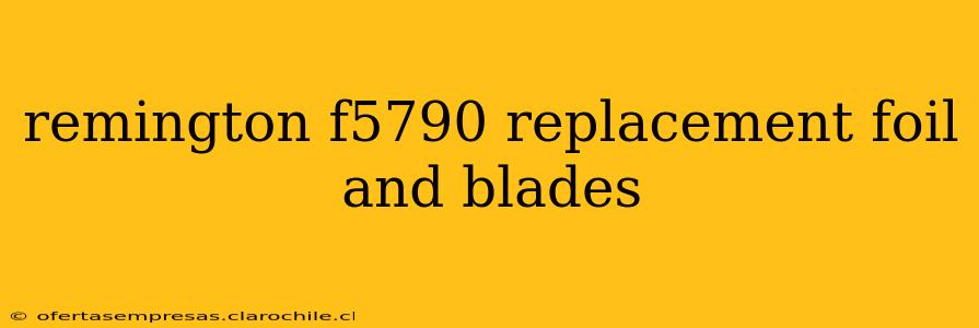 remington f5790 replacement foil and blades