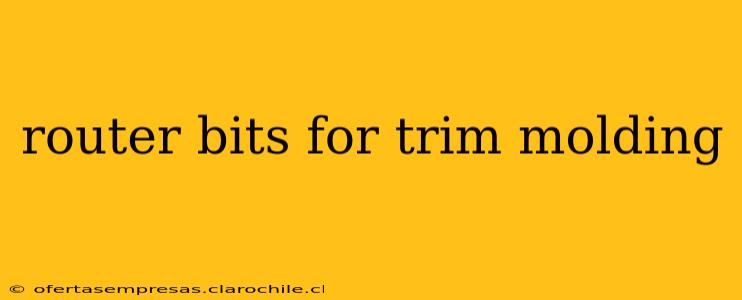 router bits for trim molding