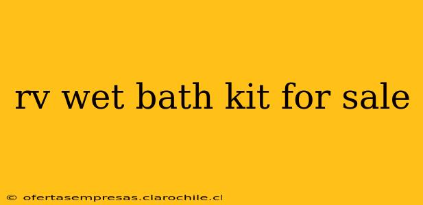 rv wet bath kit for sale