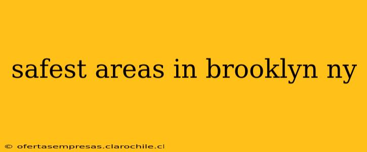safest areas in brooklyn ny