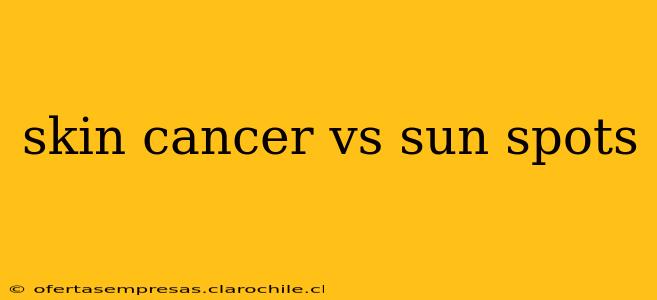 skin cancer vs sun spots