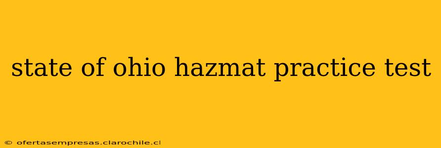 state of ohio hazmat practice test