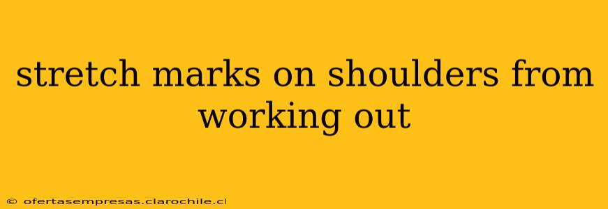 stretch marks on shoulders from working out