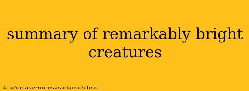summary of remarkably bright creatures