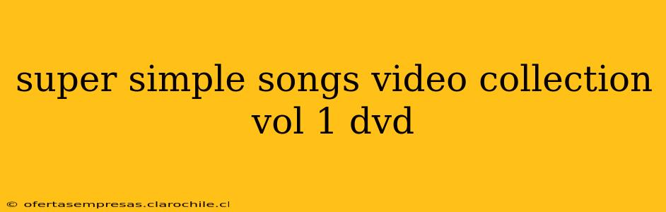 super simple songs video collection vol 1 dvd