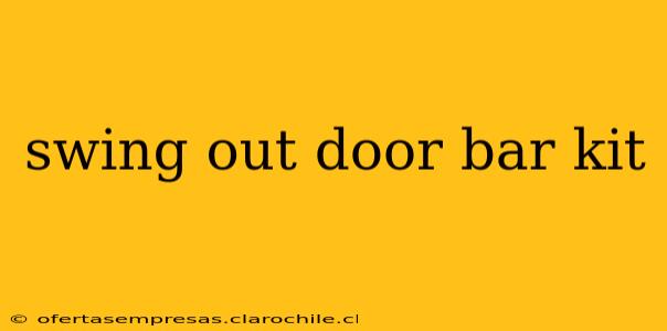 swing out door bar kit