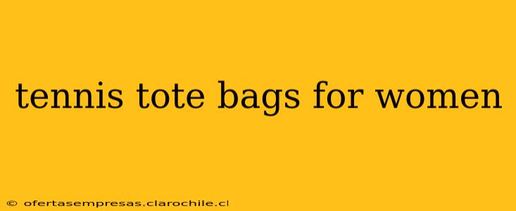 tennis tote bags for women