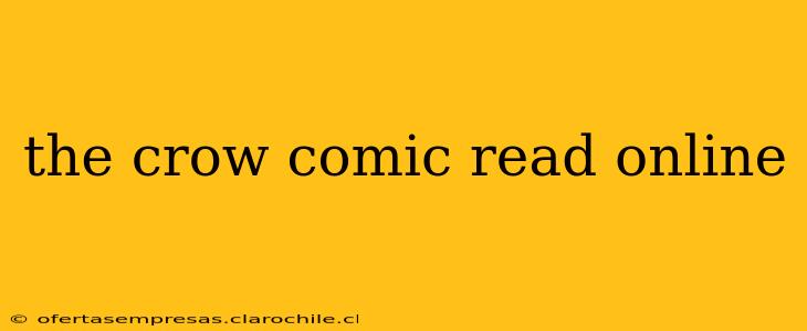 the crow comic read online