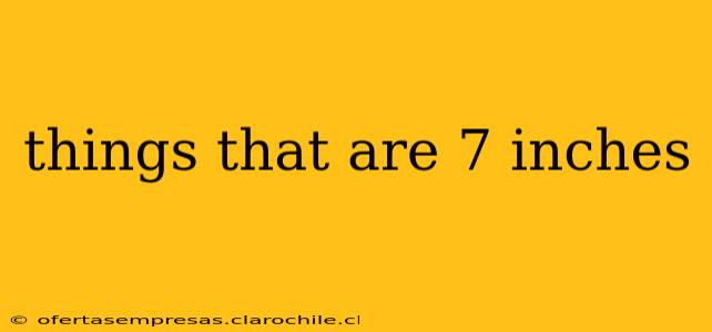 things that are 7 inches