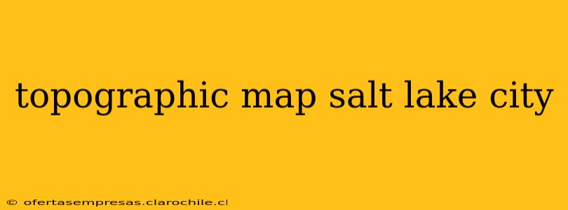 topographic map salt lake city