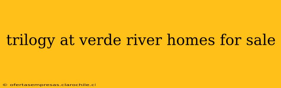 trilogy at verde river homes for sale