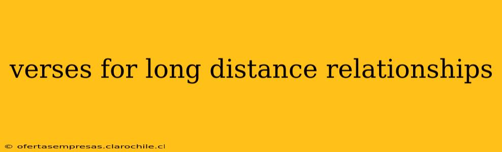 verses for long distance relationships