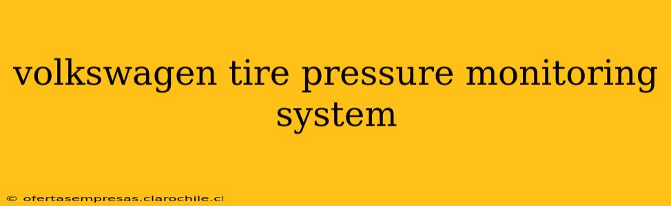 volkswagen tire pressure monitoring system
