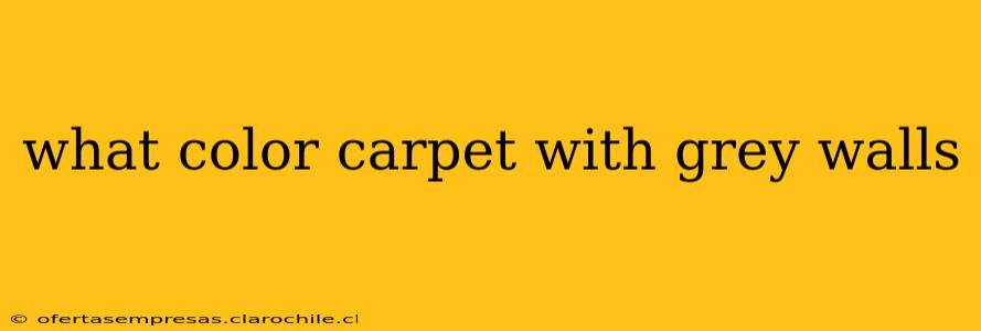 what color carpet with grey walls