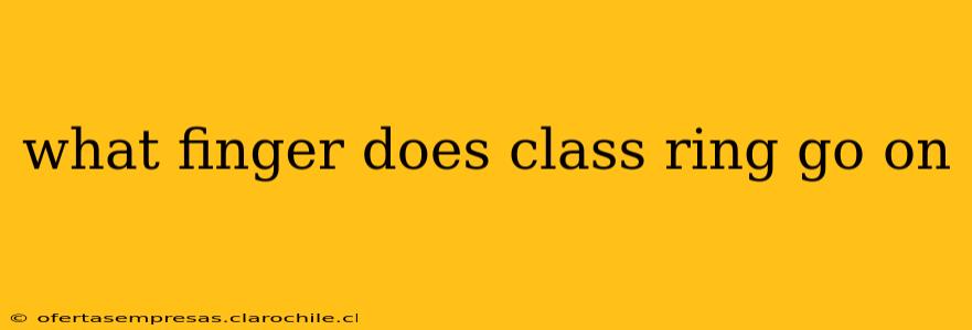 what finger does class ring go on